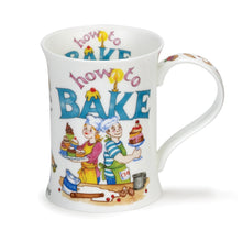 Load image into Gallery viewer, Dunoon Fine English Bone China Mug - How to Bake
