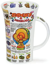 Load image into Gallery viewer, Dunoon Fine English Bone China Mug - Rocks &amp; Minerals
