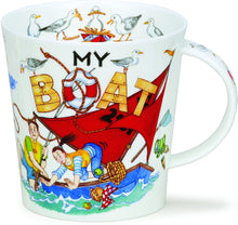 Load image into Gallery viewer, Dunoon Fine English Bone China Mug - My Boat
