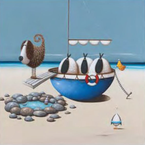 Simon Clarke Canvas - Doodle Dive