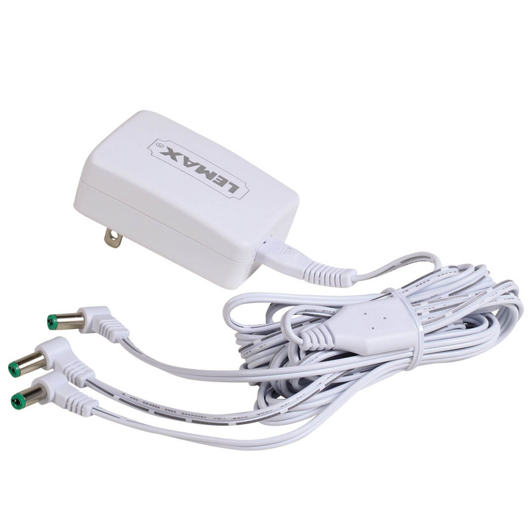 LEMAX UK Power adapter with 3 outputs